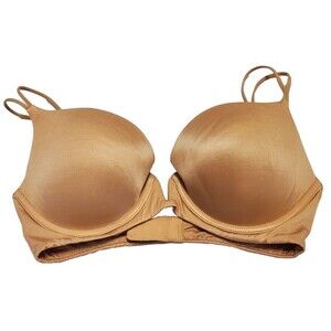 Victoria's Secret Very Sexy Silky Nude Padded Underwire Push Up Bra Size 32D
